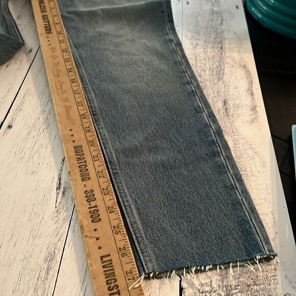 NWT Boyish The Billy Jeans Rio Bravo Raw Hem High Rise Skinn - Picture 8 of 9